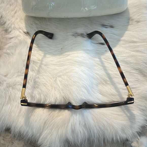 COACH Tortoise Shell Glasses W/ Case - Picture 6 of 8